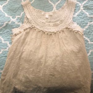 Cream shirt